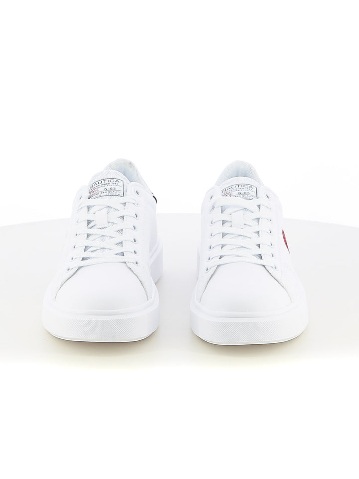 Sneakers stringate uomo NAUTICA NTM514F20 bianco | Costa Superstore