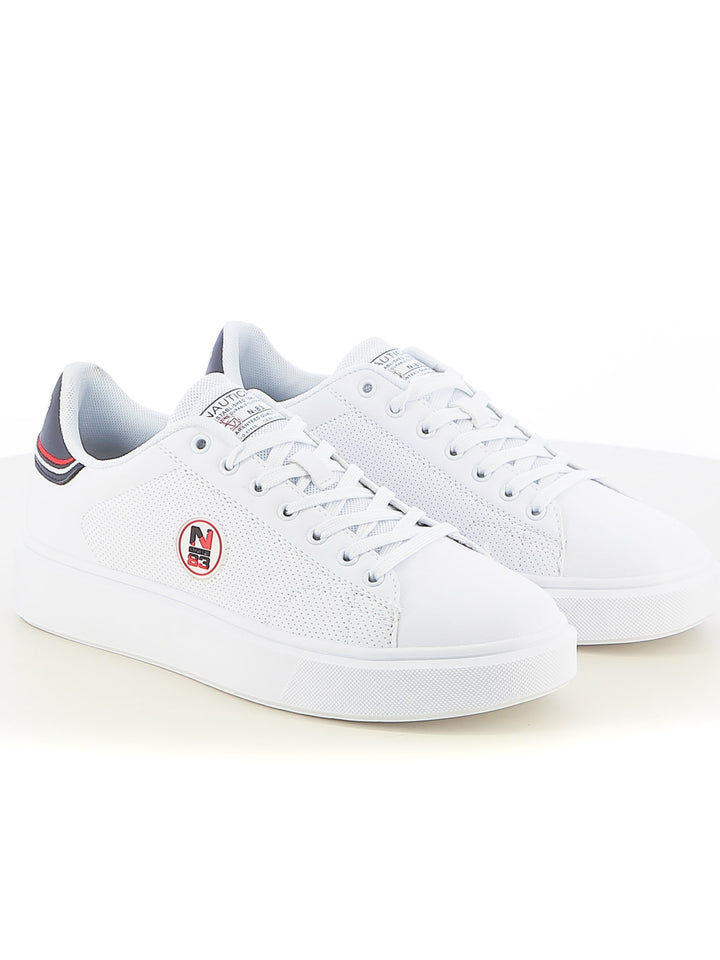 Sneakers stringate uomo NAUTICA NTM514F20 bianco | Costa Superstore