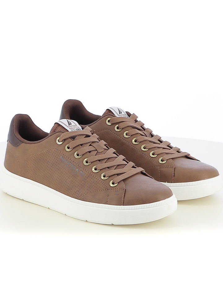 Sneakers stringate uomo NAUTICA NTM514F40 marrone | Costa Superstore