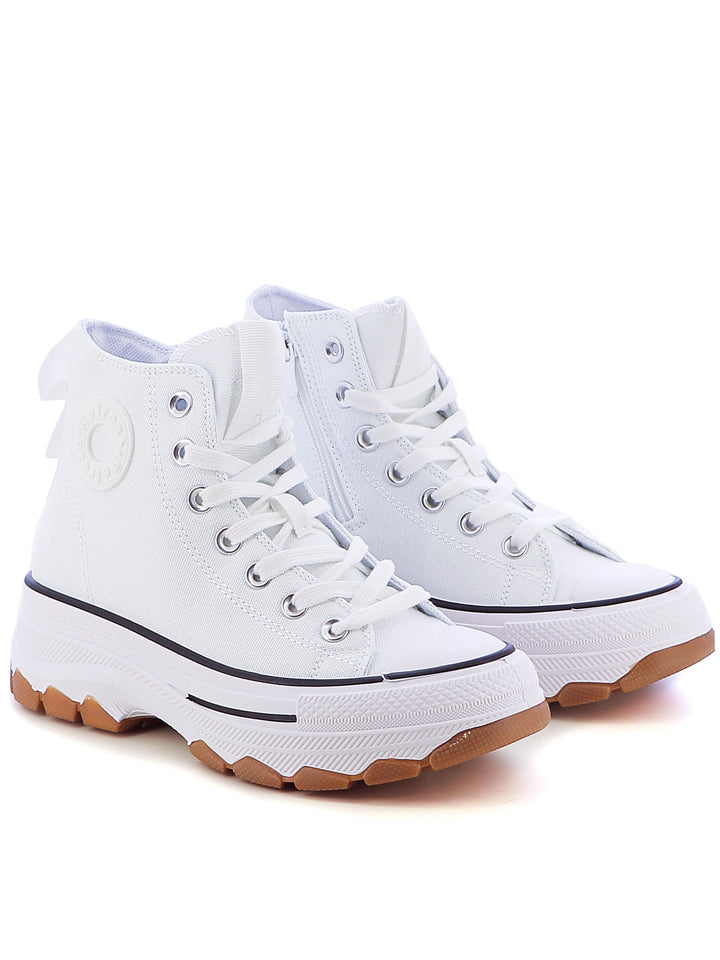 Sneakers in tela donna REFRESH 172476 bianco | Costa Superstore