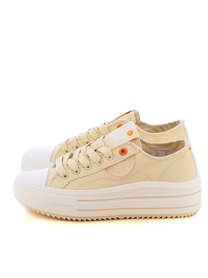 Sneakers in tela donna REFRESH 172719 beige chiaro | Costa Superstore