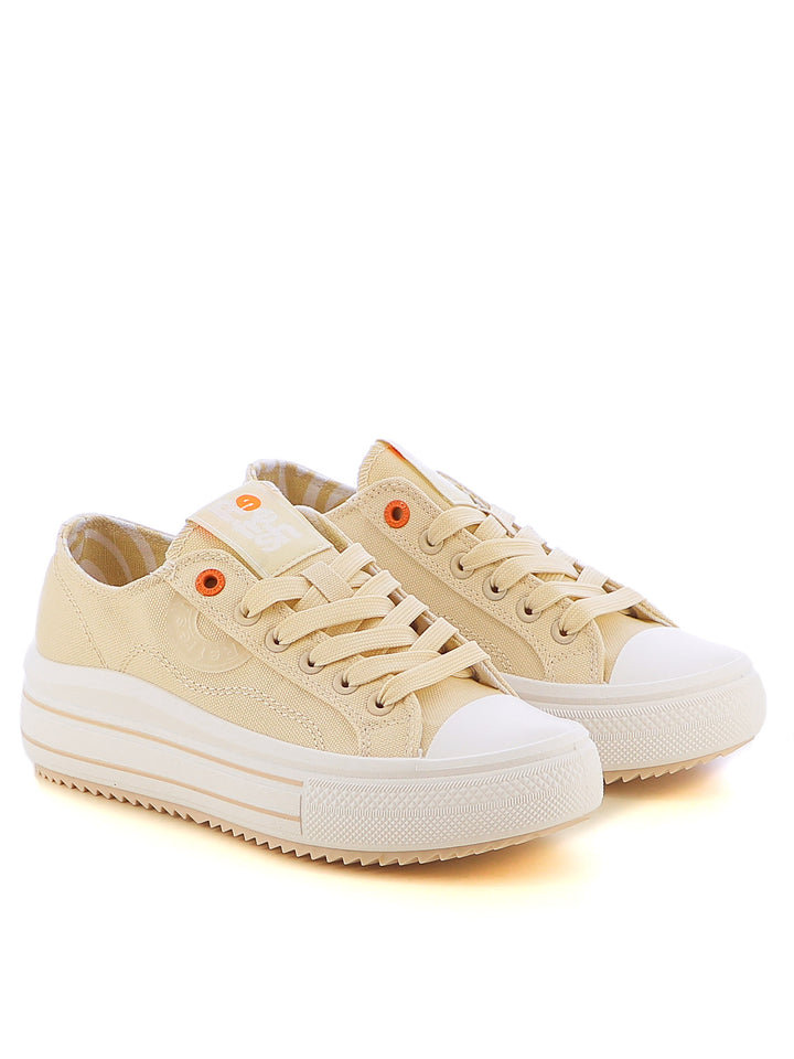 Sneakers in tela donna REFRESH 172719 beige chiaro | Costa Superstore