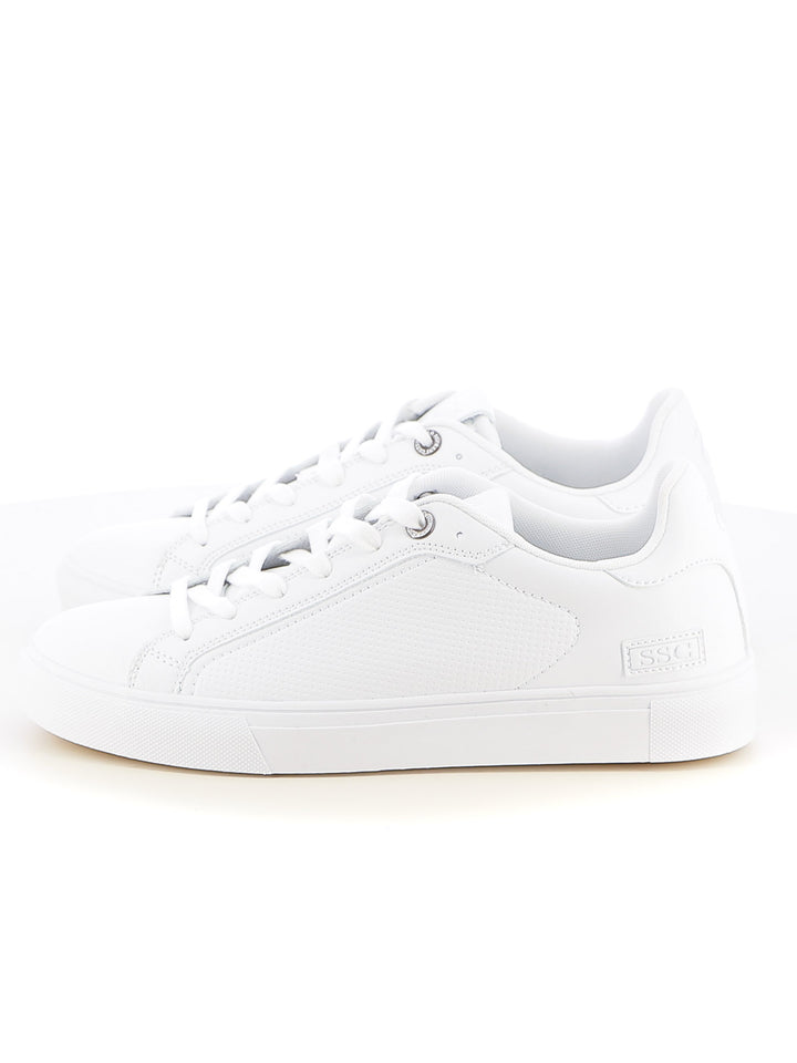 Sneakers stringate uomo SOPRANI COUTURE SCM514P35 bianco | Costa Superstore