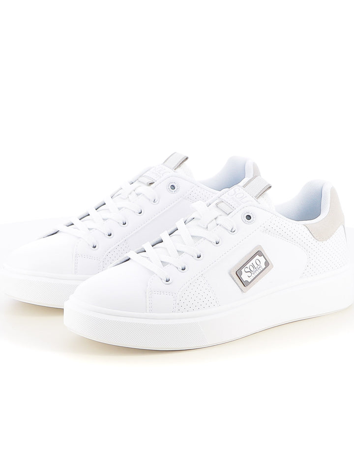 Sneakers stringate uomo SOPRANI COUTURE SCM514P75 bianco | Costa Superstore