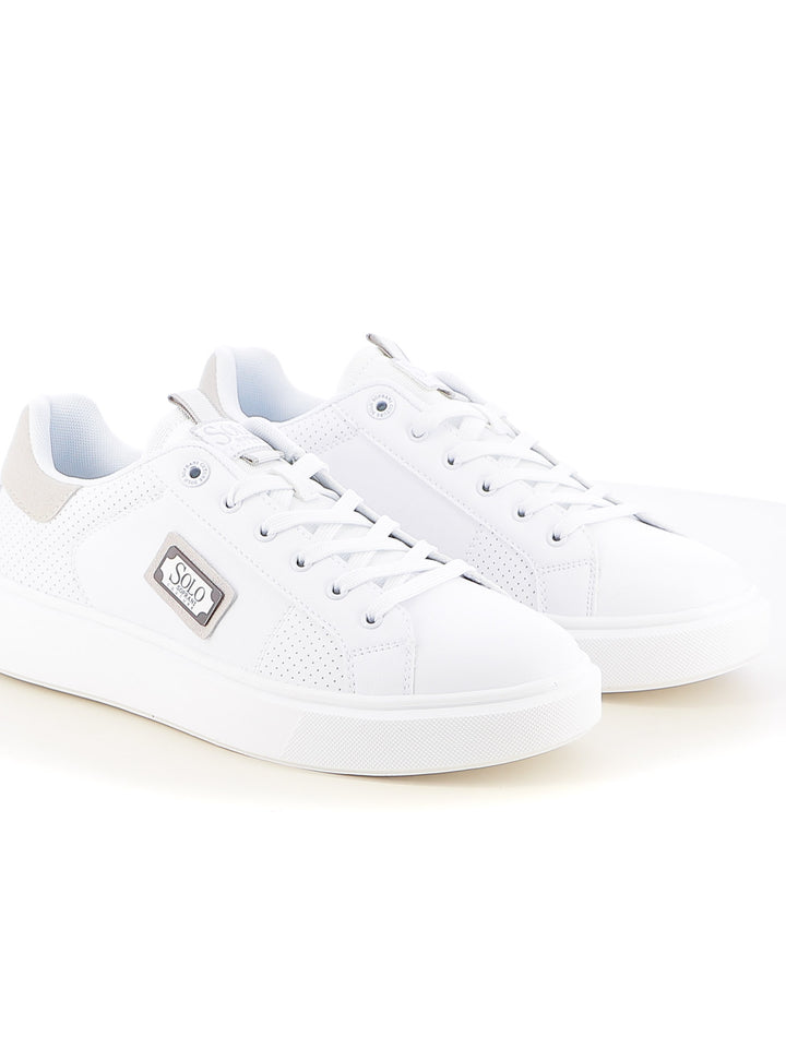 Sneakers stringate uomo SOPRANI COUTURE SCM514P75 bianco | Costa Superstore