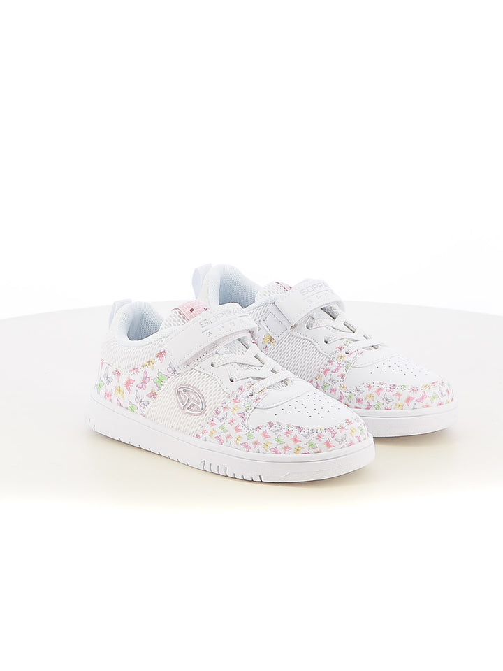 Sneakers stringate bambina SOPRANI SPORT SPG514C14B bianco | Costa Superstore