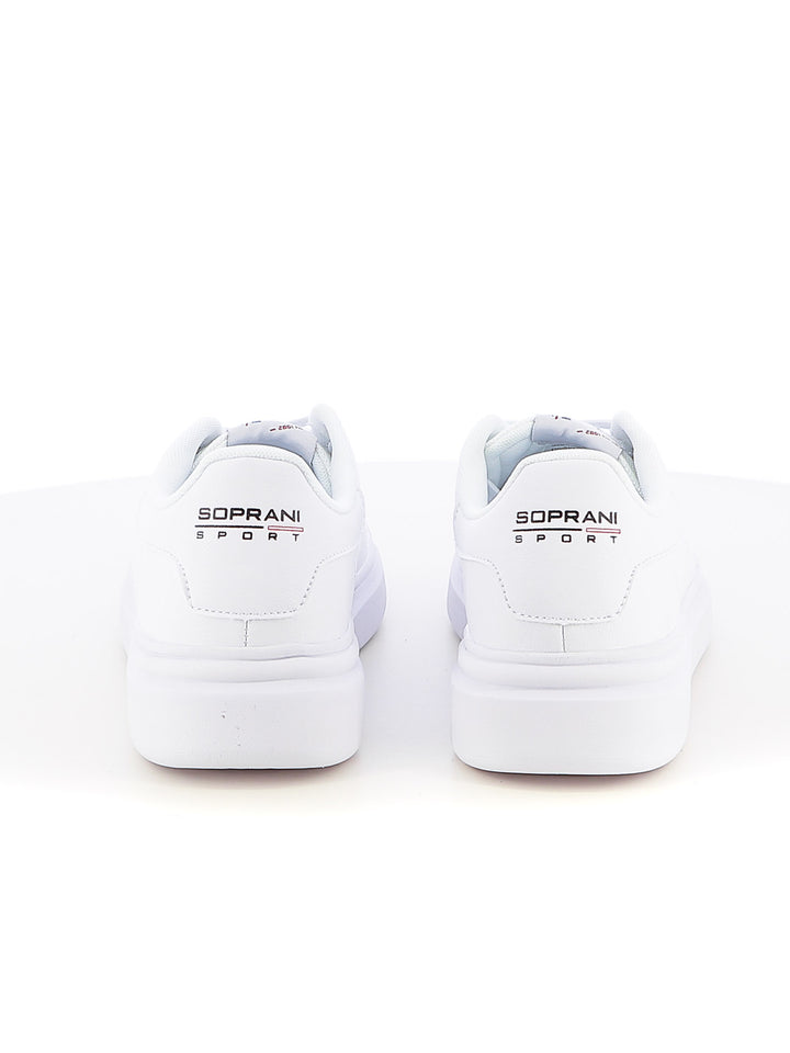 Sneakers stringate uomo SOPRANI SPORT SPM518R02 bianco | Costa Superstore