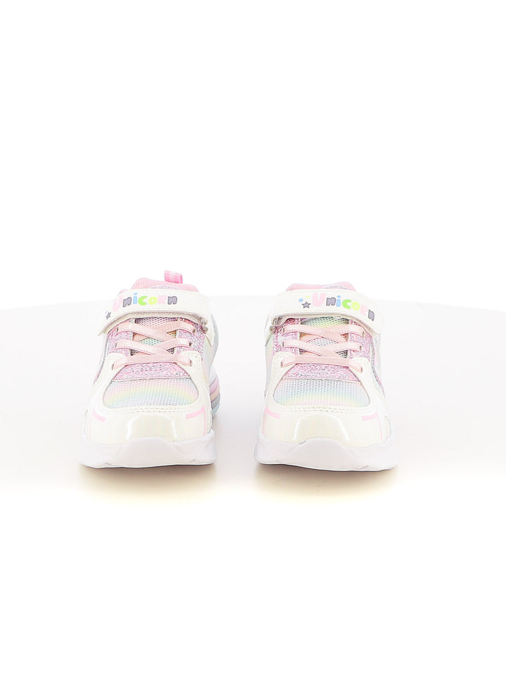 Sneakers con strappi bambina UNICORNO S8010126T bianco | Costa Superstore