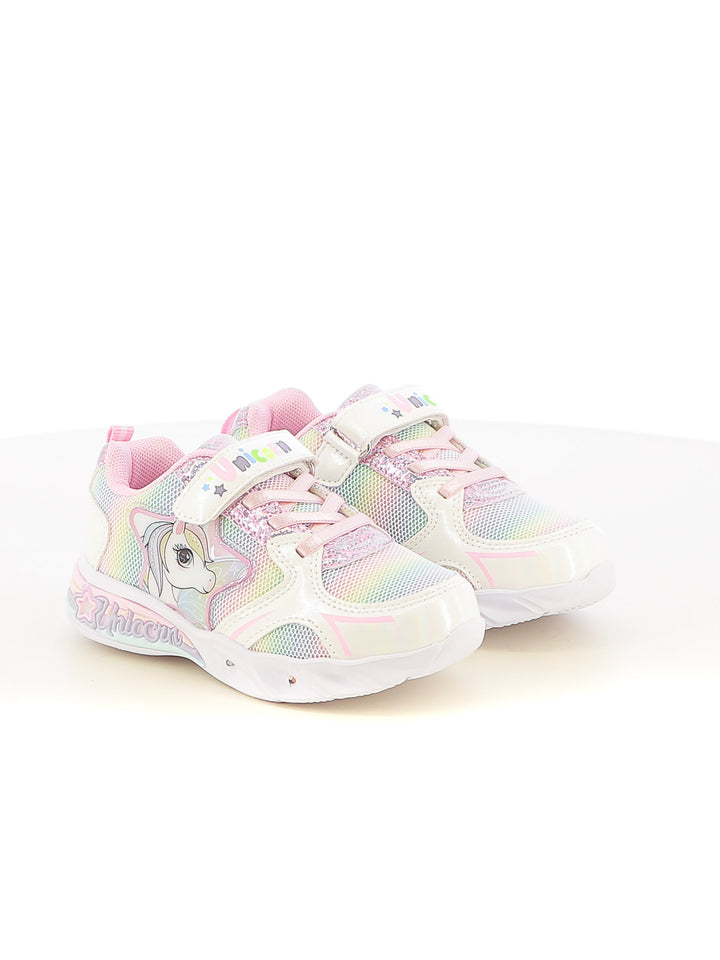 Sneakers con strappi bambina UNICORNO S8010126T bianco | Costa Superstore